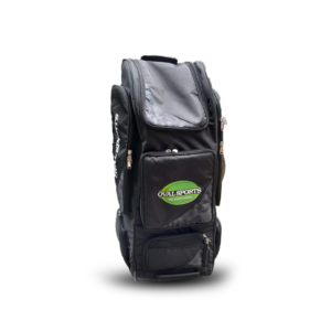 OVALSPORTS DUFFEL KIT BAG BLACK WITH WHEELS + COOL SECTION